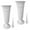 White, variant on Grave Vase with Stake and Base Memorial Floral Vases for Flower Arrangement Headstones