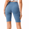 thumbnail image 4 of 2 Pack Women's High Waisted Biker Shorts With Pockets Tummy Control Active Bike Short, 4 of 5