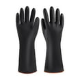 thumbnail image 4 of GUIGUI Heat-Resistant BBQ Grill Gloves, for Grill BBQ,Aillary Waterproof Long Sleeve Pit Grill Gloves for Fryer, Baking, Oven,Smoker,Fireproof, Oil Resistant Neoprene Coating 1 Pair (55Cm), 4 of 8