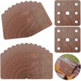 thumbnail image 1 of 24pcs Wooden Tablet Weaving Cards 2.4x2.4 Inch, Square Loom Weaving Tools for Handmade Craft Supplies, 1 of 5