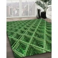 thumbnail image 2 of Ahgly Company Indoor Rectangle Patterned Dark Forest Green Area Rugs, 8' x 12', 2 of 6