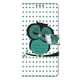thumbnail image 5 of For Motorola Moto E15 4G Case Magnetic Clasp 3D Pattern Leather Wallet Phone Cover - Silver Flower, 5 of 5