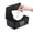 Black, variant on Wipes Dispenser for Bathroom White Baby Wipes Dispenser Non-Slip Refillable Please DO NOT Flush Baby Wipes Container with Sealing Lid Baby Wipe Holder for Fresh Wipes, 7.28x4.80x2.75 inch