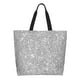 thumbnail image 1 of Balery GlitterSilver Bolsa Tote Estilo Estético con Cremalleras, Bolsa de Hombro, Bolsa de Compras Grande y Plegable, 1 of 8