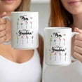 thumbnail image 3 of Customizaholic Personalized First Mom Now Grandma Mug - Floral Birth Flower Design, Custom Names Artwork, Sentimental Family Keepsake Gift, 3 of 5