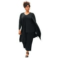 thumbnail image 2 of Avenue Women's Plus Size Duster Cardigan, 2 of 2