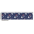 thumbnail image 3 of Ambesonne Navy Blue Fabric by the Yard Upholstery, Flamingo Heron Pattern, 2 Yards, Indigo Multicolor, 3 of 5