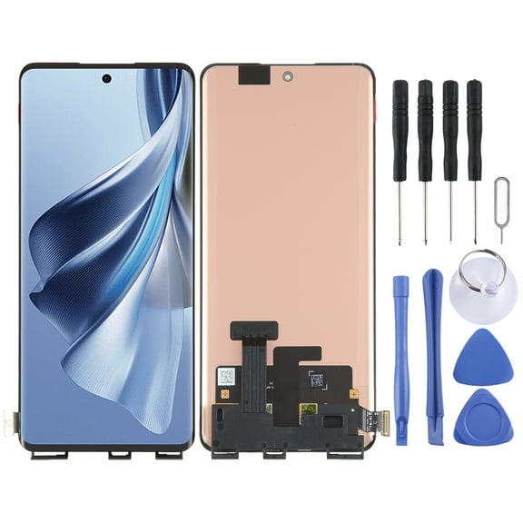 Cellphone Repair Parts For OPPO Reno10 5G AMOLED Original LCD Screen with Digitizer Full Assembly