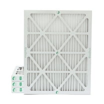20x25x2 MERV 13 Pleated AC Furnace Air Filters by Glasfloss Industries. 4 Pack