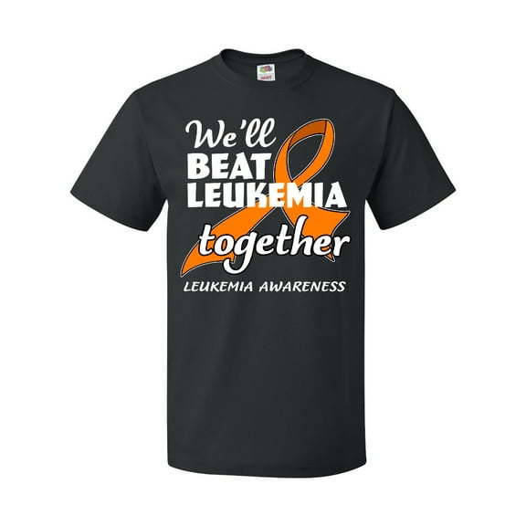 Inktastic We'll Beat Leukemia Together- Leukemia Awareness T-Shirt