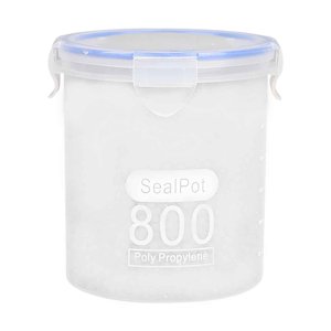 Bigersell Plastic Airtight Lid Spices Food Storage Containers