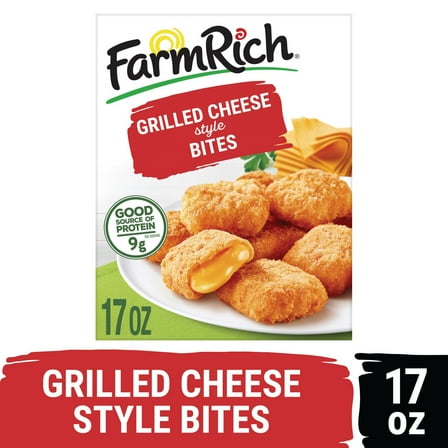 Farm Rich Grilled Cheese Style Bites, 17 oz (Frozen Snacks & Appetizers)