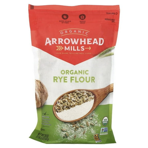 Arrowhead Mills Organic Rye Flour 20 oz