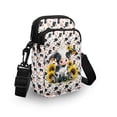 thumbnail image 3 of HELLHERO Cow Pattern Double Layer Sling Bag for Women, Casual Travel, 3 of 7