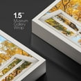 thumbnail image 4 of wall26 Canvas Print Wall Art Window View Autumn Fall Orange Forest Tree Field Wilderness Nature Photography Realism Scenic Landscape Colorful Multicolor for Living Room, Bedroom, Office - 24"x36, 4 of 5