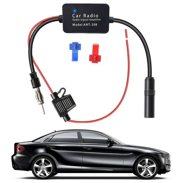 Amplificador Radio Coche Amplificador De Seu00f1al De Antena De