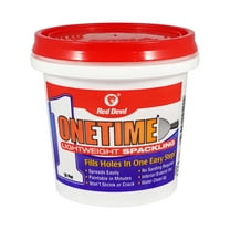 Red Devil Onetime Lightweight Spackling Wall Filler 8 oz.