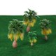thumbnail image 4 of 15 unids paisaje en miniatura paisaje diseño modelo tren palmeras bosque selva escala 1: 10 Irfora Árboles modelo, 4 of 7