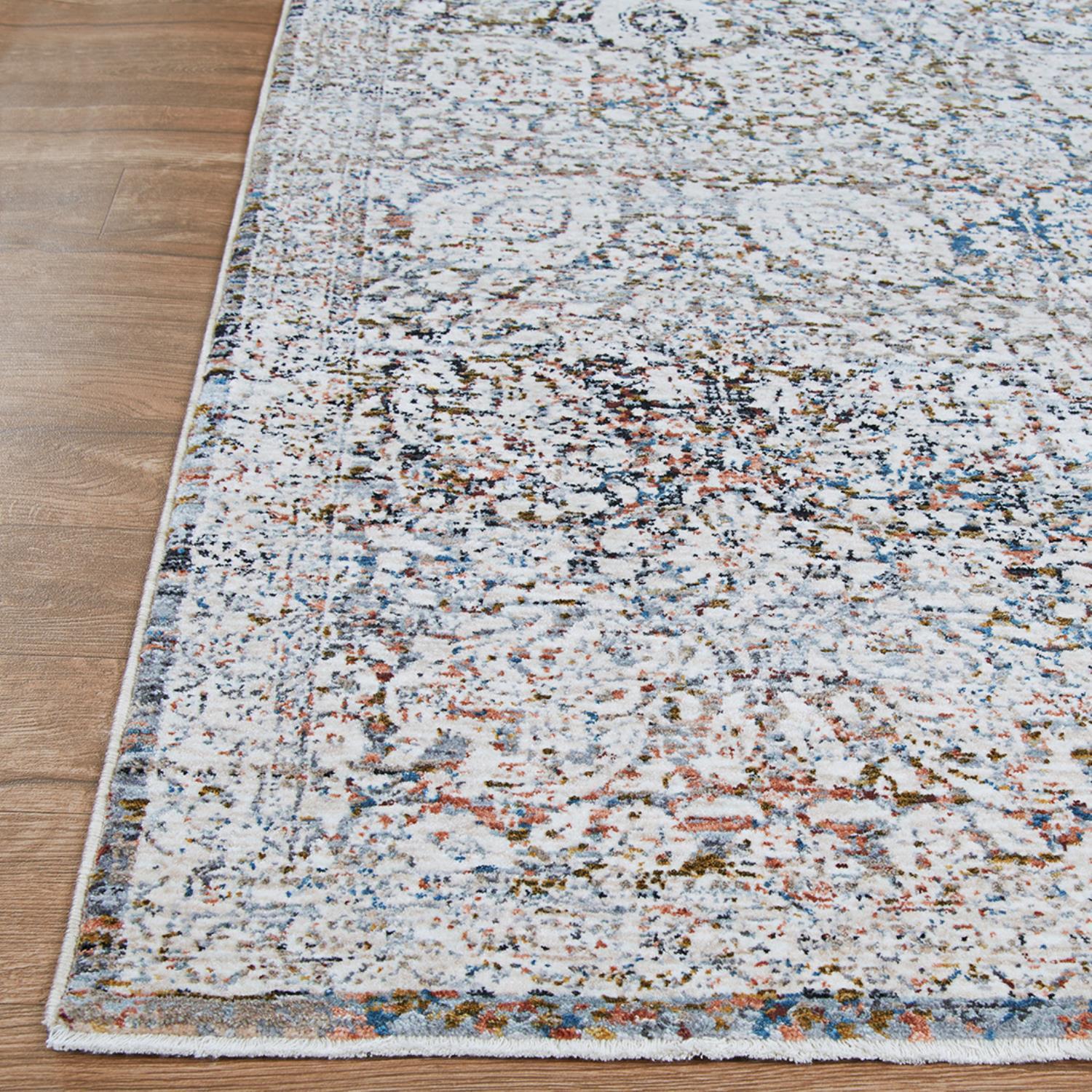 Couristan Luxor Bonaparte Multicolor-Antique Beige Area Rug
