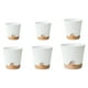 thumbnail image 4 of Macetas para plantas DYNWAVEMX Macetas con riego automático Ventiladas con orificio de drenaje y platillo Blanco, 4 of 8