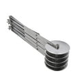 thumbnail image 2 of Pastry Cutter Stainless Steel Multifunctional Safe Accurate Cutting Dough Wheel Cutter for Pie Pizza Cake Biscuits5 Wheels, 2 of 6