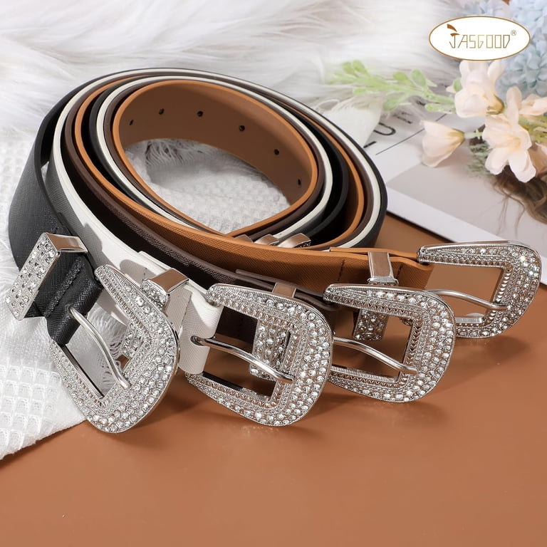 Women Western Leather Belts Ladies Vintage Design Waist Belt  display picture 1