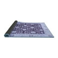 thumbnail image 2 of Ahgly Company Indoor Round Oriental Blue Traditional Area Rugs, 6' Round, 2 of 4