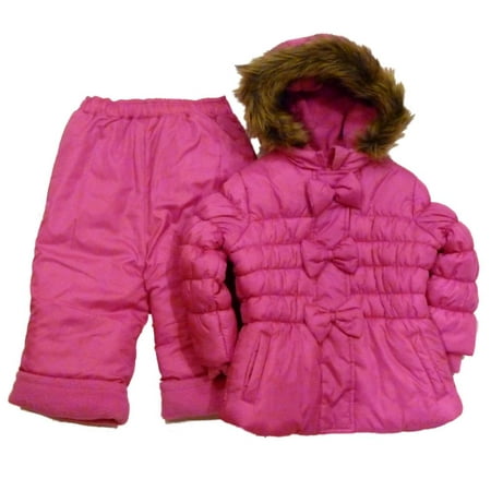 Rothchild Infant Girl Pink Outerwear Set Snow Pants Ski Jacket Coat
