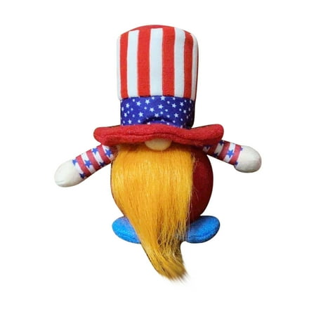 

ZTTD Independence Day Decorations Doll Home Decoration Pendant A