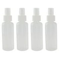 thumbnail image 2 of Huayishang Spray Bottles Bottle Split Bottle Spray Empty Bottle Travel Bottle 100Ml 4Pcs Spray Portable Cleaning Supplies, Kitchen Essentials Clearance Sale White, 2 of 2
