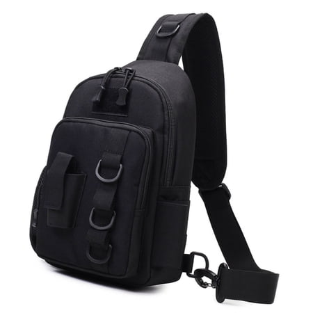 Fishing Slings Pack Chest Bag Fishing Tackle Storage Bag Chest Pack Comfortable Fishing Accessory Pouches Enduring