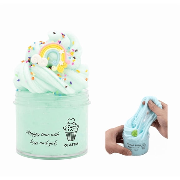 Butter Slime Kit for Girls,Party Favors Stretchy and Non-Sticky, Stress Relief Toy for Boys,Soft DIY Slime for Kids