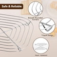 thumbnail image 5 of 2PCS Crisper Stainless Steel Rack Compatible with Ninja Glass Air Fryer, Air Fryer Accessories for Ninja Crispi Air Fryer FN101 Ninja Crispi Pro Air Fryer AS101, 5 of 7