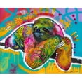 thumbnail image 2 of Dean Russo Collection 31x26 Gold Ornate Wood Framed with Double Matting Museum Art Print Titled - Sloth, 2 of 4
