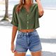 thumbnail image 2 of Vestidos Casuales Para Mujer, Blusas De Mujer De Moda Camisetas sueltas de verano de manga corta informales para mujer, 2 of 4