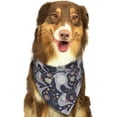 thumbnail image 6 of Naloa Cute Sloth Dog Bandanas 1PC Washable Triangle Dog Scarfs Premium Durable Fabric, for Small Medium Large Dogs and Cats, 6 of 6