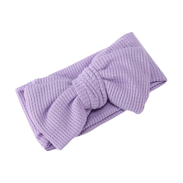 Baby Headbands 2 For And Toddlers Oversized Knot Bow Knit Headband Fontanelle Accessory For