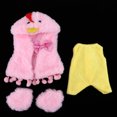 thumbnail image 4 of Inverness Style Plush Cape Cloak Botas Y Monos Para Mu?eca Mellchan De 25 Cm Sunnimix Conjunto de traje de muñecas Winnter, 4 of 8