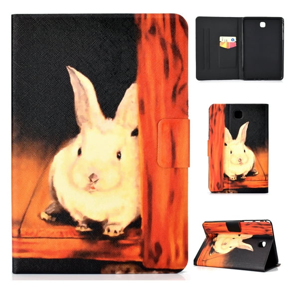 Case for Samsung Galaxy Tab A 8.0-inch SM-T350/ SM-P350 Tablet, Allytech Smart Folio Stand Shell Cover with Auto Sleep Wake Feature for Samsung Galaxy Tab A 8.0-inch SM-T350/ SM-P350, Rubbit