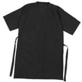 thumbnail image 5 of Beaupretty Salon Patron Robe Smock Cloth Black 1Pack Hair Salon Kimono Style, 5 of 8
