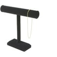 thumbnail image 2 of Plymor Black Velvet T-Bar Necklace Display Stand, 12" W x 12" H (Pack of 6), 2 of 3