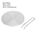 thumbnail image 3 of Ymiko Stainless Steel Heat Diffuser Induction Plate Adapter Converter Gas Electric Cooker Plate,Stainless Steel Heat Diffuser,Heat Diffuser, 3 of 8