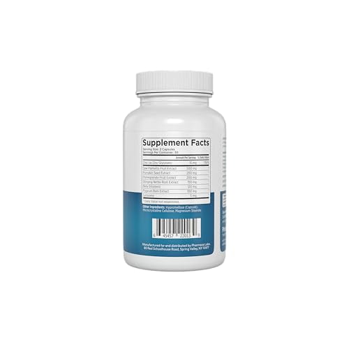 Prostara Prostate Support Supplement with Saw Palmetto, Beta-Sitosterol, Pygeum for Urinary Flow