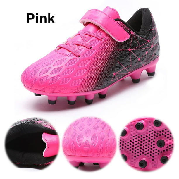 Zapatos Fútbol Entrenamiento para Botines Antideslizantes Ajustables Y Niñas