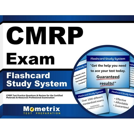 UPC: 9781609714260 | Cmrp Exam Flashcard Study System : Cmrp Test Practice Questions & Review for the Certified Materials & Resources Professional Examination (Cards)