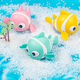thumbnail image 3 of 3pcs Colorful Clown Fish, Clockwork Swimming Animals, Bathroom Toys, 3 of 5