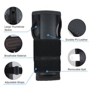 Wrist Brace with Removable Metal Wrist Splint for Carpal Tunnel Night Support,Right & Left Hand,S