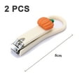 thumbnail image 2 of LQCrafK 2Pcs Fingernail Clipper,Very Sharp and Cute Nail Clippers,Suitable for Adults and Children, 2 of 5
