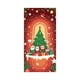 thumbnail image 2 of Uuiauoio Festive Christmas Door Cover with Design,Polyester Door Curtain for Holiday Home Decor, Seasonal Wall and Entryway Decoration for Parties and Family Gatherings,Festival Party Decoration, 2 of 6