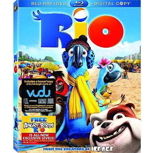 Rio (Blu-ray + DVD) (Walmart Exclusive) 
